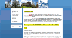 Desktop Screenshot of fdp-afw-suessen.de